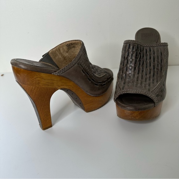 Frye Tamara woven slide women’s leather sandals size 8.5 - Picture 7 of 17